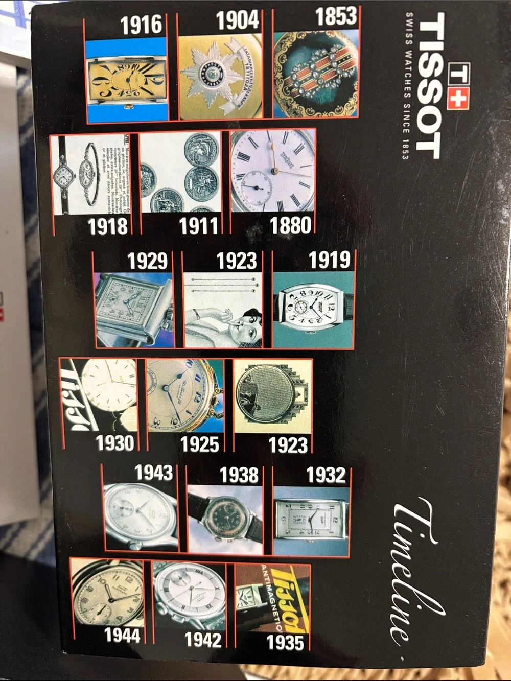 Original box. Tissot Men's Stainless Steel Watch with Blue Dial